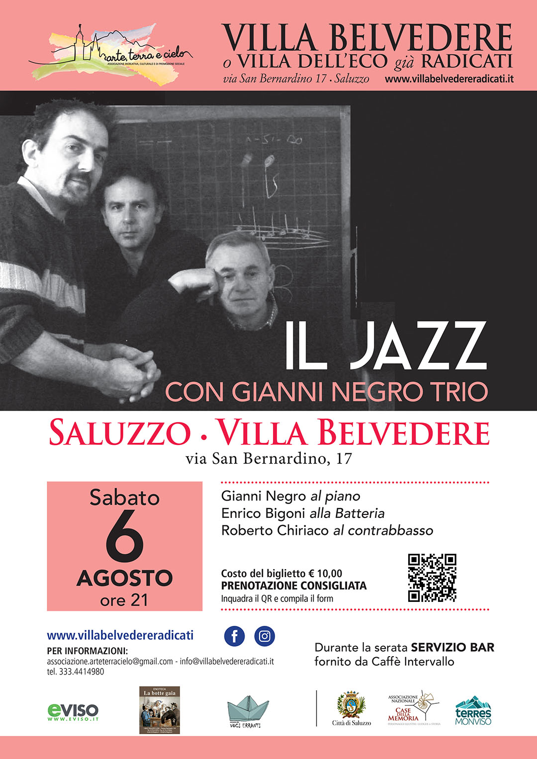 Il jazz con Gianni Negro Trio