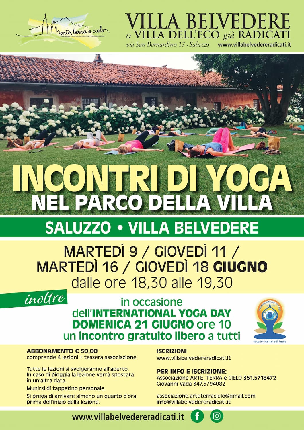 Incontri di Yoga